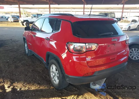 2018 Jeep Compass Sport from USA, damaged, VIN 3C4NJCAB8JT471578